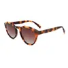 Gafas de Sol Polarizadas de Acetato Personalizadas de Moda Retro Transfronterizas Europeas y Americanas Montura Redonda Clásica Estilo Urbano de Moda Gafas de Sol Protectoras
