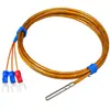 Sonda de Sensor de Temperatura PT100 Termopar À Prova d'Água Anticorrosivo Resistente a Altas e Baixas Temperaturas -50+350 C Termômetro de Resistência de Platina