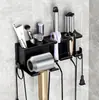 Estante Multifuncional para Secadora de Cabello para Baño, Organizador y Estante de Almacenamiento para Secadora de Cabello Montado en la Pared sin Taladro