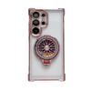 Funda para Teléfono Samsung S24Ultra S23FE con Airbag Galvanizado Anticaídas, Giroscopio Descompresor, Soporte Magnético S25P