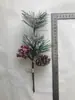 Fornecimento direto da fábrica de acessórios de decoração de Natal e Ano Novo, acessórios para casamento, faça você mesmo, galhos de frutas e flores de Natal