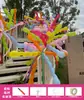 Decoraciones de Globos de Fuegos Artificiales de Tira Larga de Colores Dopamina Cumpleaños Año Nuevo Techo de Aula Montaje de Escena Accesorios de Ambiente