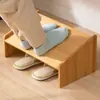 Apoio para os Pés de Escritório, Banquinho para os Pés, Apoio para os Pés para Vaso Sanitário, Apoio para os Pés, Banquinho para os Pés, Apoio para os Pés, Plataforma para os Pés, Madeira de Bambu