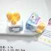 Bolso Baguette de Anime Tridimensional DIY Hecho a Mano Pegamento Cremoso Resina Accesorios Pequeños Hebilla de Zapato con Agujero Material para Joyería Venta al por Mayor