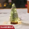 Adorno Modelo de Árbol de Navidad Miniatura de Mesa Modelo de Cedro Atrezo Polvo de Nieve Artificial Paisaje en Miniatura Decoración Escénica
