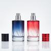 Atacado Frasco de Vidro Transparente para Perfume 30ml50ml Frasco de Perfume Elegante Frasco com Borrifador de Névoa Fina Portátil Frasco Vazio