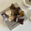 Pinza Estereoscópica para el Cabello de Niña con Lazo de Acetato de Gama Alta, Color Degradado, Pinza para Flequillo Lateral Roto, Accesorios para el Cabello, Estilo Nuevo