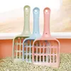 Pala para Arena de Gato Color Caramelo, Pala de Malla de Plástico PP con Agujero para Colgar, 20 cm Tamizador Duradero para Gatos, 3 Colores Disponibles