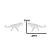 Nuevos Pendientes de Animales de Oreja de Verano Pendientes de Pavo Real Dinosaurio Estilo Ins para Mujeres Simples Tortuga Erizo Pendientes de Hueso de Oreja Venta al por Mayor en Stock