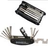 15-em-1 Mountain bike multi-função ferramenta/dentro e fora hexágono chave de fenda/combinação de equipamentos de equitação