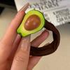 Corea del Sur Dongdaemun Lindo Anillo para el Cabello de Frutas Combinable Primavera y Verano Diadema Colorida de Alta Elasticidad Anillo Toalla para el Cabello Accesorios para el Cabello