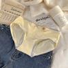 Ropa interior de algodón antibacterial clase A de 5A, Calzones antibacteriales de algodón puro para mujer, Transpirables y cómodos, Estilo para niñas