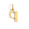 Colgantes de Acero Inoxidable con Letras Inglesas (26 Letras), Accesorios de Colgantes de Letras Inglesas Minúsculas de Nicho