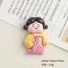 Acessórios de Resina DIY Desenho Animado Joias Menina da Dinastia Tang Cola de Creme Grampo de Cabelo Capa de Celular Fivela de Sapato Chaveiro Pingente com