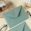 Sobres de papel de pulpa de madera de 120 g de colores, sobres en blanco estilo occidental, sobres para invitaciones de boda y oficina, en stock al por mayor