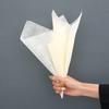 Embalagem de buquê cor sólida papel de algodão leite embalagem de flor de papel papel de forro semitransparente papel de embrulho floral à prova d'água espessado diy