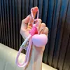 Llavero de Manzana de Resina 3D Lindo Colgante para Bolsa de Frutas Llavero de Coche Pequeño Regalo para Niñas Venta al por Mayor