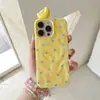 Funda de Teléfono iPhone16promax de Nueva Ola Japonesa y Coreana con Puntos para Apple 15Pro Estéreo 14 Resistente a Caídas 13P Mujeres