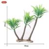 Juguete infantil simulación micro paisaje planta árbol frutal modelo paisaje árbol escena árbol arena mesa decoración animal modelo
