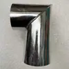 Hierro galvanizado chimenea engrosada chimenea doméstica tubo de escape estufa estufa de leña estufa de carbón chimenea cinta de aluminio un rollo otro