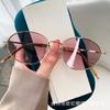 Gafas de Moda Transfronteriza Europeas y Americanas 2026 con Filtro de Luz Azul para Mujer, Montura de Metal de Alta Gama Ojo de Gato, Gafas sin Graduación