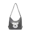 Otoño 2026 Nuevo Bolso Tote Lindo de Perrito de Moda Mochila para Mujer Gran Capacidad Versátil Bolso de Hombro de Alta Gama para Mujer