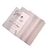 Papel Sulfite Branco Porta-Cartão Dupla Porta Convite de Casamento Cartão de Convite de Casamento Impressão de Convite de Casamento Simples e Elegante