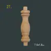 Armario de Vino de Madera Maciza Estilo Europeo, Puente, Pilar Pequeño, Valla de Calabaza, Pilar de Madera Decorativo tallado, Pilar Romano, Barandilla, Pilar de Gabinete