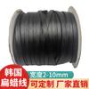 Cuerda de cera plana redonda al por mayor color de 0,5 mm a 10 mm de grosor manual diy trenzado hilo de cera de Corea del Sur