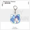 Project Sekai Pjsk Artículos de Personaje Familia V Versión Q Artículos Llavero Acrílico Insignia de Hojalata Colgante para Bolsa