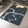 Tapete antiderrapante para banheiro tapete absorvente para pés de vaso sanitário tapete de terra de diatomáceas tapete de porta de vaso sanitário tapete de pés doméstico