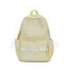 Mochila de Encaje con Lunares Estilo Girly, Gran Capacidad, Ligera, Moderna Morral Escolar para Estudiantes, Estilo Fresco y Dulce Mochila para Viajes Diarios