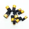 Afiador equipamento de pesca esponja de metal tampa frontal plug frontal plug de vara acessórios de pesca 10 peças
