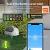 Sensor de Lluvia Wifi Inteligente Tuya Enlace Inteligente con Toldo, Cierre de Ventana, Fuga de Agua Recordatorio de Alarma Remota por App
