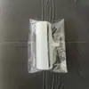Removedor de fiapos grande de 19/24 cm em aço inoxidável com tubo extensor telescópico e escova de rolo para limpeza doméstica.