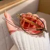 Gafas de sol plegables de marco pequeño de color claro para mujer 2025 Nuevas gafas de sol de alta gama Mismo estilo que Yoo Ji-Min Gafas plegables
