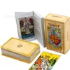 Tarot en inglés transfronterizo Tarot baraja de 78 cartas juego de mesa carta jungla Carreras