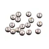 Cen Bolas de Plata S925 Bolas Sueltas Bolas de Posicionamiento Bolas Redondas Bolas Espaciadoras Pulsera de Cuentas DIY Collar Anillo Accesorios de Bolas Componentes de Plata 925