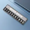 Nuevo letrero de estacionamiento temporal con logo de coche láser, resistente a altas temperaturas, adecuado para tarjetas de teléfono de coche