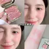 Kakashow Rubor Graduado Iluminador Suave Color Cerdo Natural Mate Expansión Color Maquillaje Duradero Impermeable Estudiante