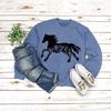 Sudadera de cuello redondo de estación independiente de Amazon Chaqueta europea y americana Manga larga Estampado ebay es la venta al por mayor de comercio exterior de Wei Yi