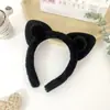 Diadema de Pingüino de Peluche Lindo para Otoño e Invierno, Cabeza de Pez, Celebridad de Internet Femenina, Cara de Dibujos Animados, Para Lavado de Cara, Maquillaje, Presionar el Cabello, Diadema Nueva, Pasador de Pelo, Diadema