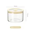 Fiambrera de vidrio de borosilicato alto para trabajadores de oficina, fiambrera apta para microondas, recipiente especial, contenedor de almacenamiento de alimentos, caja de comida con tapa y compartimentos