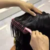 Pente Curvo de Rebote, Pente Grande Curvo Costelado para Cabelo, Ferramenta de Styling Volumizador