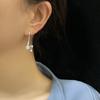 Seleção de Arte Fresca e Fofa Orelha de Coelho do Zodíaco Elegante Fivela Brilhante Diamante Orelhas de Coelho Estilo Menina Japonesa Celebridade da Internet ins