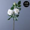 Nueva simulación de rosa francesa de 3 pétalos, hidratante, 3 cabezas, rosa individual, decoración del hogar, fábrica de flores, suministro directo en stock
