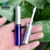Embalagem de Frasco de Essência para Cuidado Labial 6ml Fabricante Tubo Redondo Prata para Gloss Labial e Balm Labial Tubo Azul Personalizado para Volume Labial