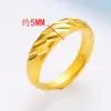 Anillo de pareja con lluvia de meteoritos de oro y arena vietnamita, chapado en cobre, oro puro 999, con apertura, imitación de oro.