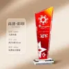 Troféu de Cristal Fabricante de Artesanato Personalizado Troféu Criativo de Estrela de Cinco Pontas Medalhas Personalizadas Ornamentos Atacado Pronta Entrega Personalização