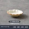 Louça de Mesa Cerâmica Retrô Personalizada Amarelo Argila Liso Forno Cerâmica Espessada Pratos Copos e Pires Tigelas e Pratos de Salada Ocidentais Conjuntos de Louça